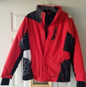 Kids spyder ski jacket